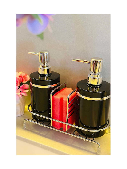 SteweHome Dispenser Κουζίνας Πλαστικό Μαύρο