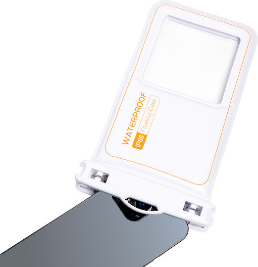TelForceOne Αδιάβροχη Θήκη έως 6.9" Λευκό GSM275019