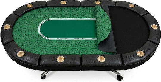 Pokeritems Τραπέζι Poker Μεταλλικό Πτυσσόμενο 240x120εκ.