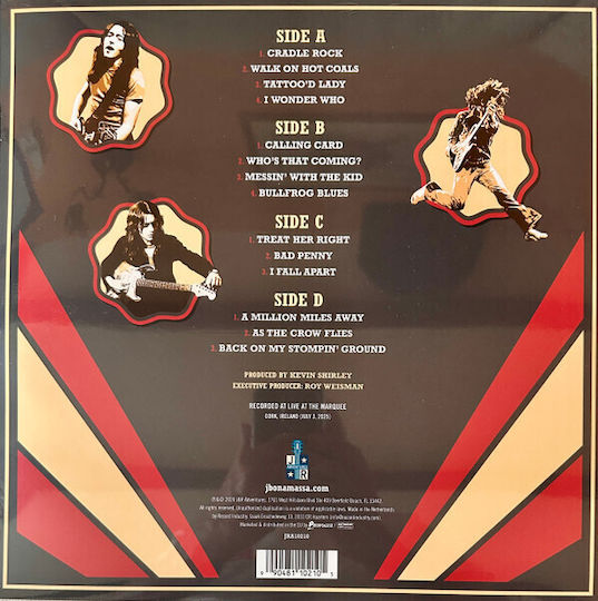 Joe Bonamassa Spirit Rory Live From Cork Vinyl