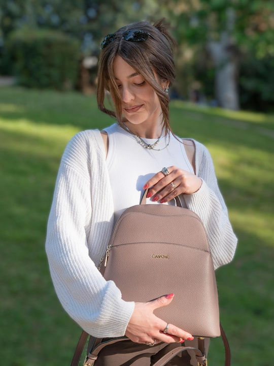 Damentasche Rucksack Braun