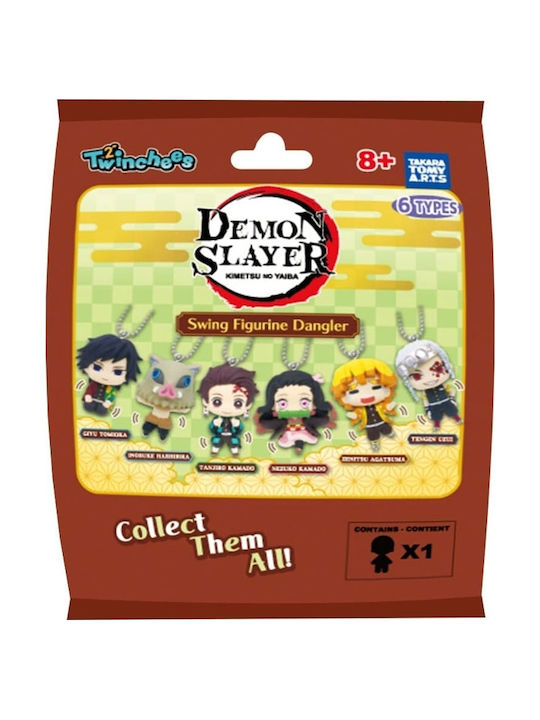Ключодържатели Demon Slayer Kimetsu No Yaiba Swing Danglers 3 см Мистериозна Капсула