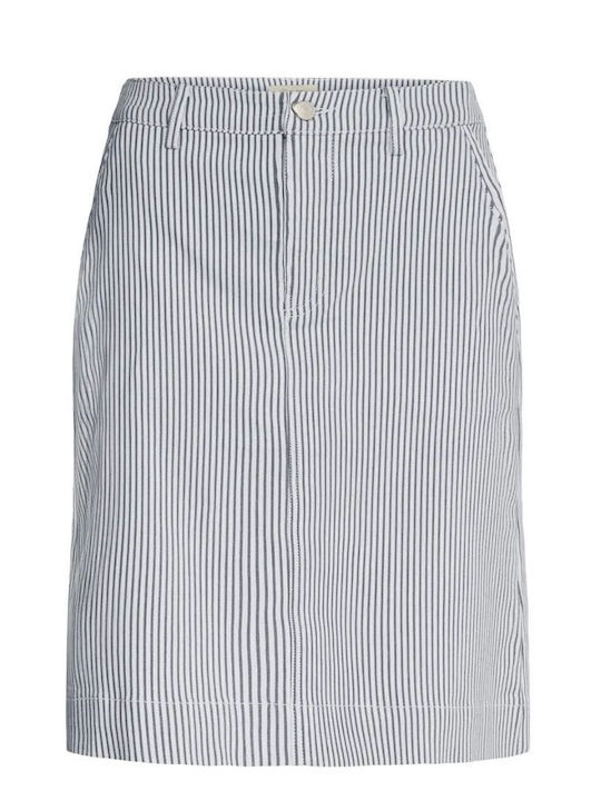 Midi Light Blue Skirt
