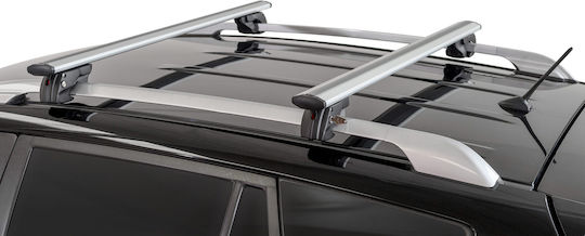 Menabo Car Roof Bars Aluminum Jackson XL Silver 135 cm Silver Color Mazda BT-50 4 Doors 2011> Raised Rails Parallel Bars Empty 2 Pieces 11290/mb Mp.11290/mb-110