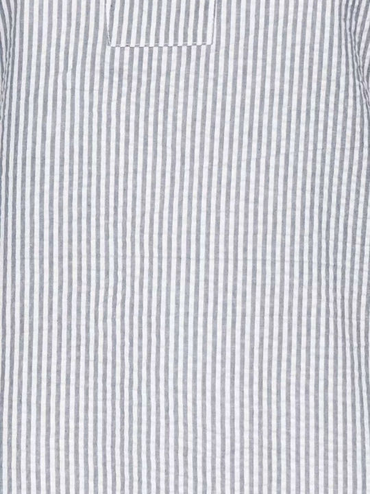 Women's Striped Blue Blouse