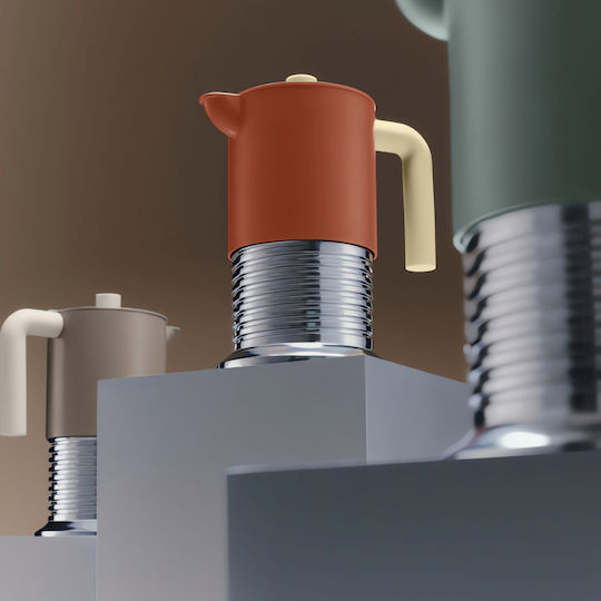 Alessi Μπρίκι Espresso Πράσινο