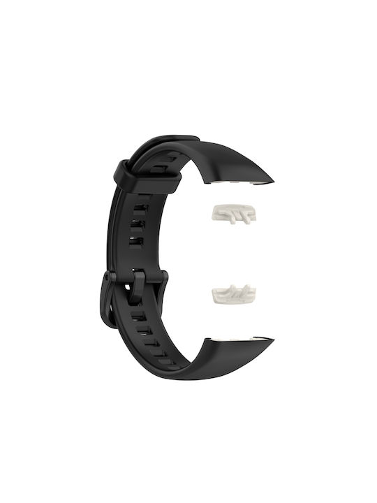 Λουράκι Σιλικόνης Μαύρο (Honor Band 6)