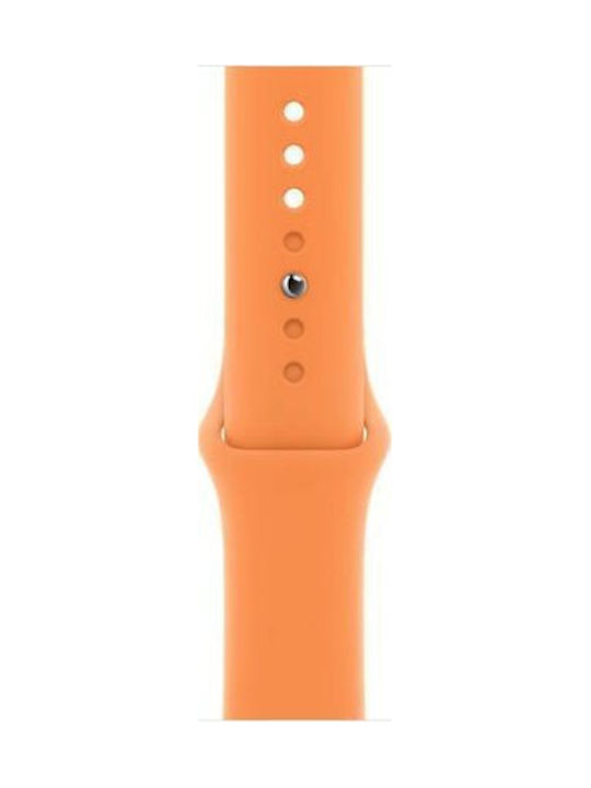 Apple Sport Band Λουράκι Σιλικόνης με Pin Marigold (Apple Watch 42/44/45mm/Ultra 49mm)
