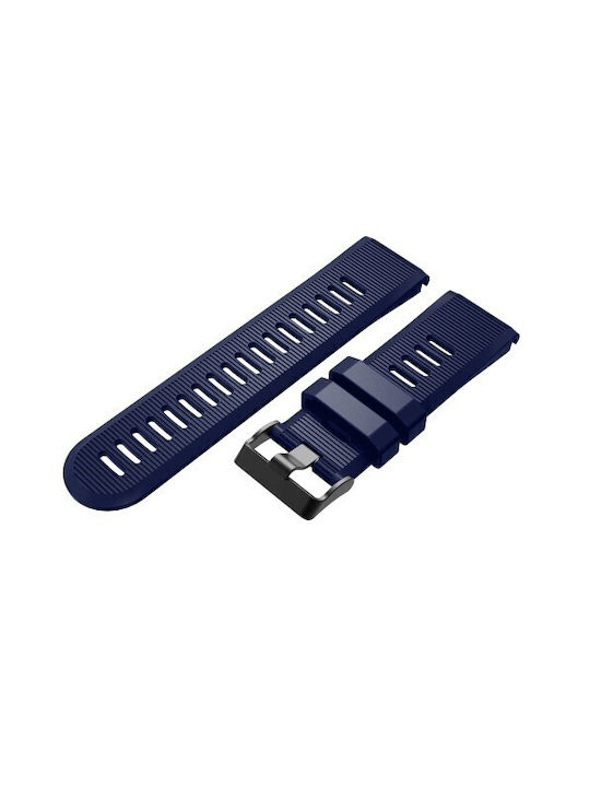 Armband Silikon Marineblau (Fenix 3 / 5X / 5X Plus / 6X / 6X Pro / 7X / 7X Pro / 8 (51mm))