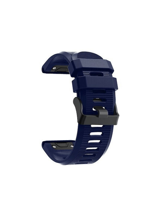 Armband Silikon Marineblau (Fenix 3 / 5X / 5X Plus / 6X / 6X Pro / 7X / 7X Pro / 8 (51mm))