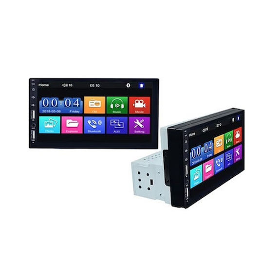 Автомобилна Аудио Система 2DIN (Блутут/USB/AUX) с Тъчскрийн 7"