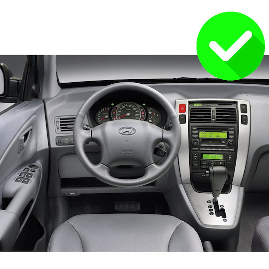 Carmedia Car Audio System for Hyundai Tucson 2004-2010 (Bluetooth/USB/WiFi/GPS/Apple-Carplay/Android-Auto) with Touch Screen 12.3"