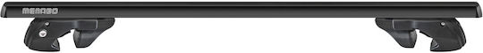 Menabo Aluminum Roof Bars Sherman XL Black 135 Cm Black Color Volvo XC90 5 Doors 2002>2006 Raised Rails Parallel Bars Set 2 Pieces 12290/mb Mp.12290/mb-216