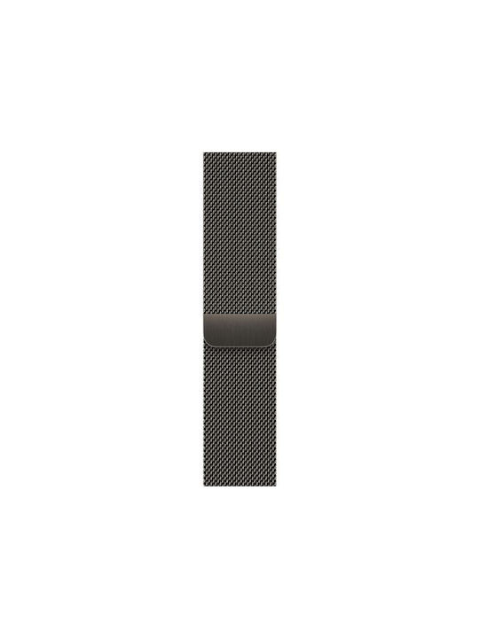 Apple Milanese Loop Λουράκι Μεταλλικό Graphite (Apple Watch 38/40/41mm)