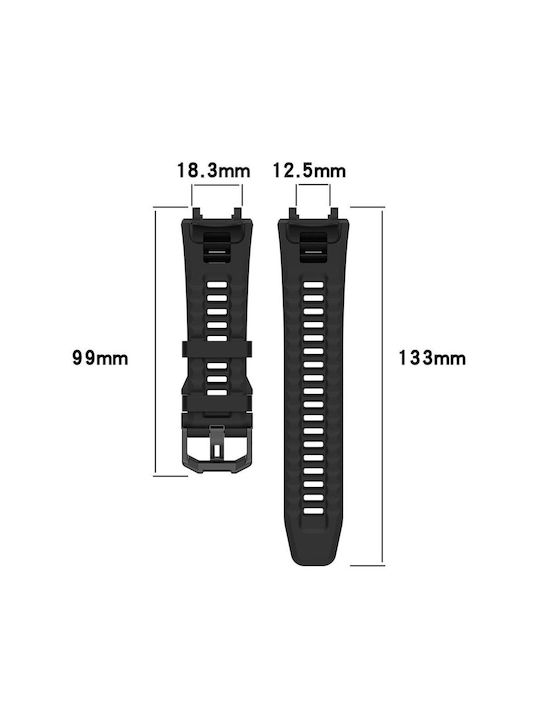 Sonique Λουράκι Σιλικόνης Μωβ (Amazfit T-Rex 2)