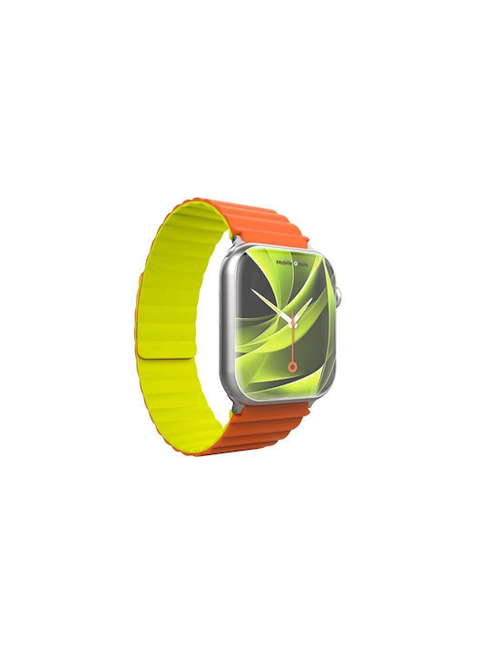 Mobile Origin Strap Silicone Orange (Apple Watch 49mm, 46mm, 45mm, 44mm - Mobile Origin)