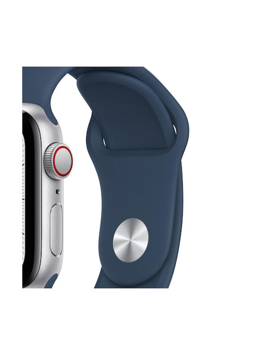 Devia Каишка Apple Watch 42 44 45 49mm Спорт Тъмносин