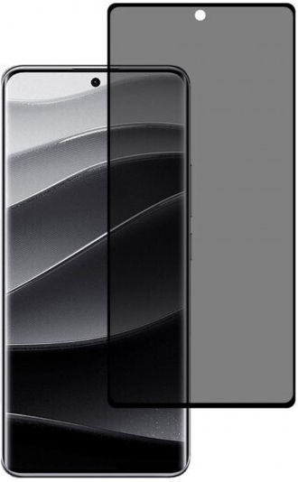 Privacy Full Face Tempered Glass Black (Redmi Note 14 Pro 5G / 14 Pro+ / Poco X7)