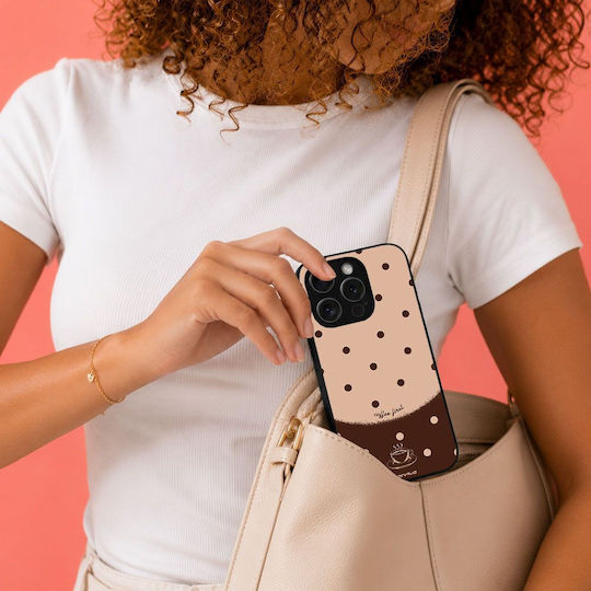 Калъф Sonique Delulu Polka Era Series Samsung Galaxy Z Flip 5 Кафяв First