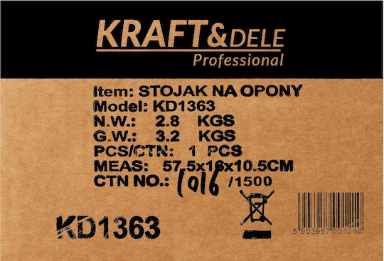 Kraft & Dele Suport Pentru Anvelope De Podea 4 Locuri