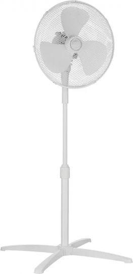 Midea Ανεμιστήρας Ορθοστάτης 40W Διαμέτρου 40cm Λευκός