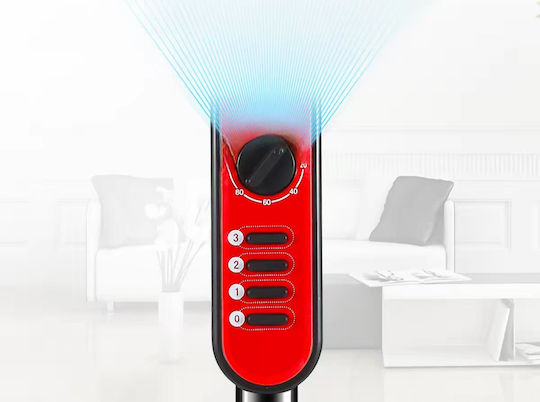 Mistral Plus Вентилатор Стоящ Вентилатор 70W Диаметър На Вентилатора 45см Черен
