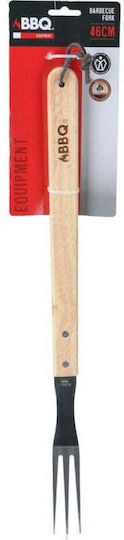BBQ Collection Πιρούνα Κουζίνας Ξύλινη 46cm