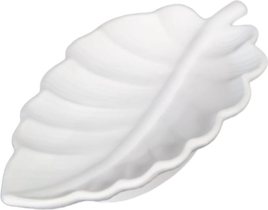 CHeirokamoto Ceramic Decorative Platter White 18.2x10x3cm
