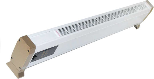 Telemax JH-NC18-18C 30-1818 Convector Heater Floor 1800W with Electronic Thermostat 100x24cm White