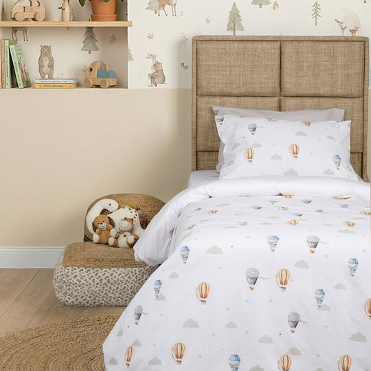 Sunshine Cotton Feelings Set Kids Duvet Cover Single With Cotton Pillowcase Cotton Feelings Kids 48 170x250cm