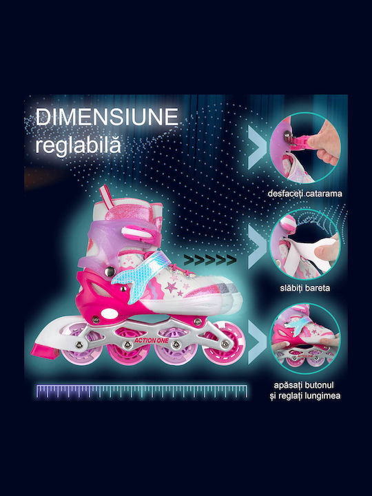 Action One Inline Αυξομειούμενα Rollers Παιδικά Action One Inline Αυξομειούμενα Rollers Παιδικά
