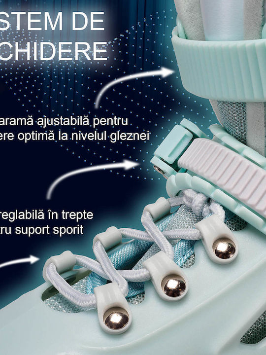 Action One Role Inline Reglabile Pastel Mint Verde Mărimea M 32-35