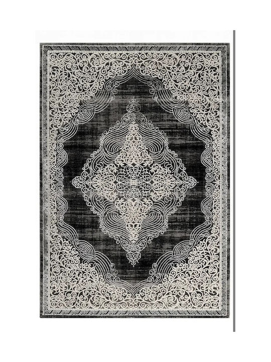 Tzikas Carpets Elite Modern Bedroom Rugs Set Black 114-0-355-23045-090 3pcs