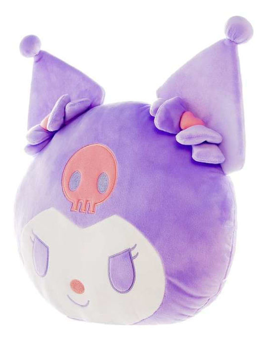 Sakami Merchandise Kids Throw Pillow Sanrio - Kuromi Purple