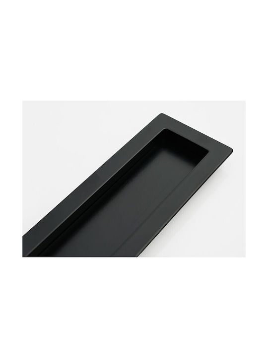 Convex Σειρά 1507ps-s19s19 Χούφτα Πόρτας Μαύρη 1507PS-S19S19
