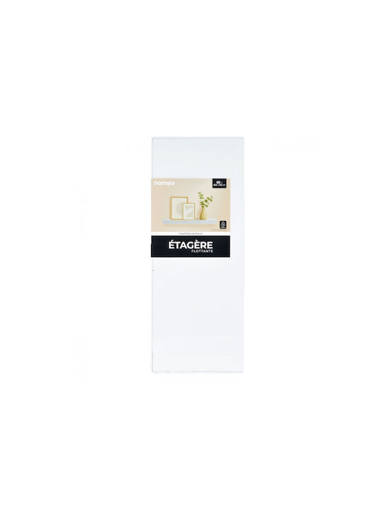 Ράφι Τοίχου με LED Λευκό 60x23.5x3.8εκ.