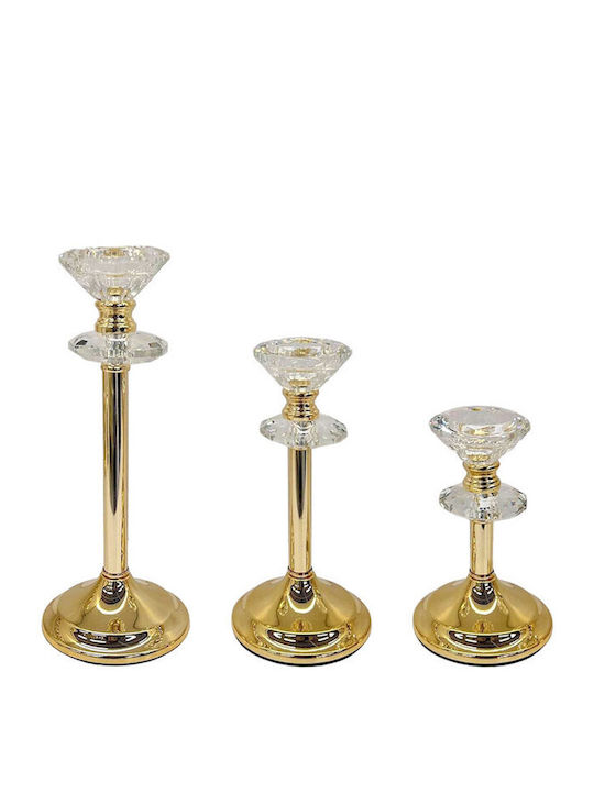 Marhome Set Kerzenhalter Kristall Marhome Set Kerzenhalter Kristall