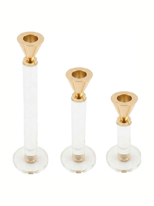 Trends Set Kerzenhalter Glas