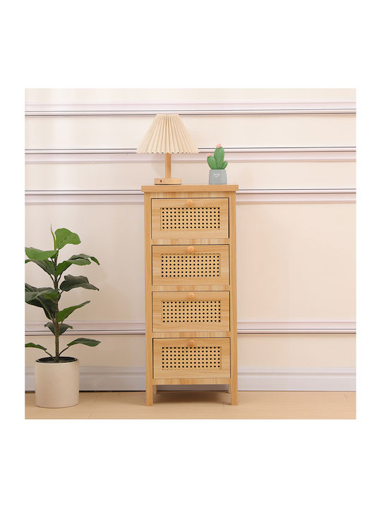 Comodă Dormitor Din Lemn Scandy 44x26x78.5cm