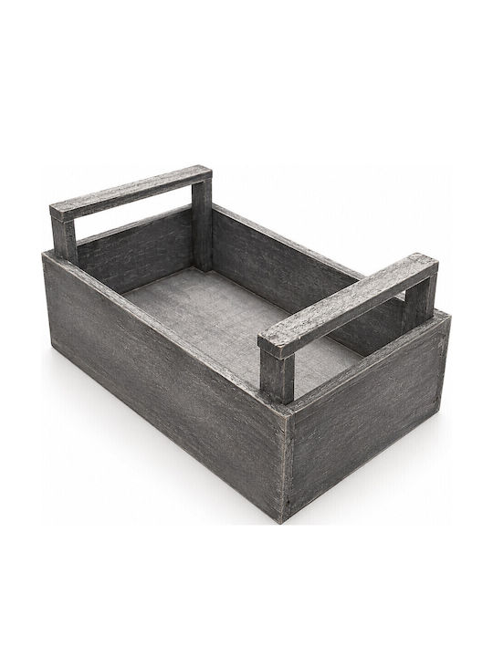 Yuk Bread Box Wooden 26x16x12cm