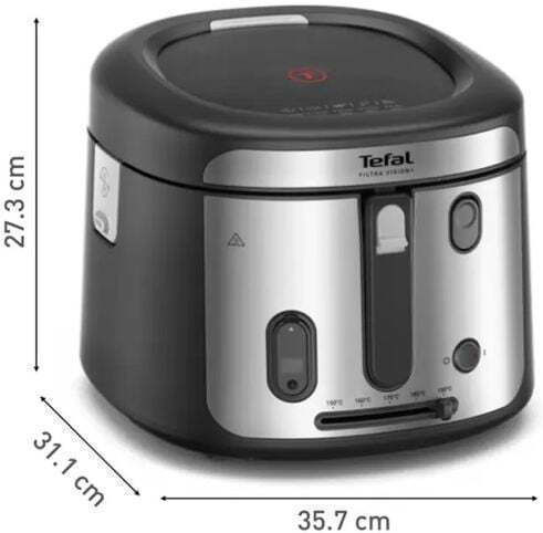 Tefal Φριτέζα 2.1lt Μαύρη