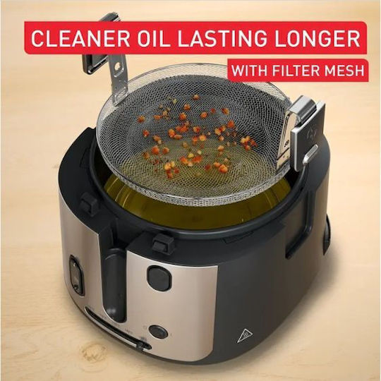 Tefal Φριτέζα 2.1lt Μαύρη