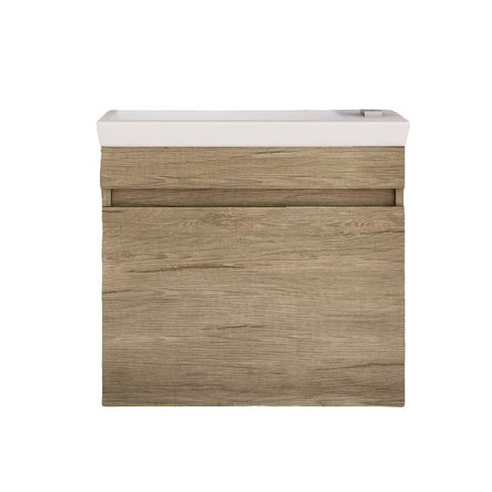 Drop Luxus 60 Πάγκος χωρίς Νιπτήρα Μ60xΒ31xΥ50cm PL Wood