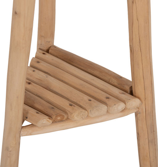 HomeMarkt Καλόγερος Ξύλινος Καφέ 52x52cm