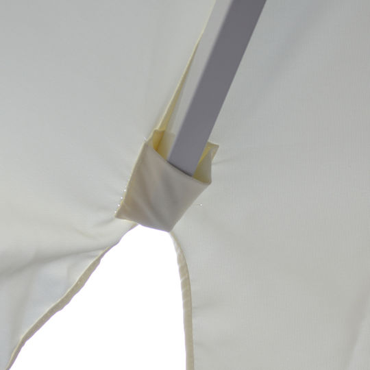 HomeMarkt Ανταλλακτικό Ύφασμα Ομπρέλας Εκρού 2.5x2.5m