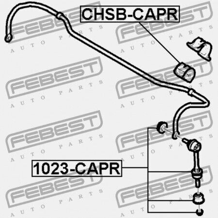 Πίσω Σύνδεσμος Σταθεροποιητή Chevrolet Captiva C100 2007-2009 Eu 96626150