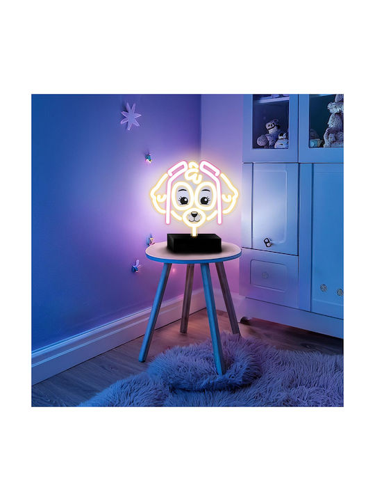 Paw Patrol LED Детско Декоративно Осветление Многоцветен 25x25см