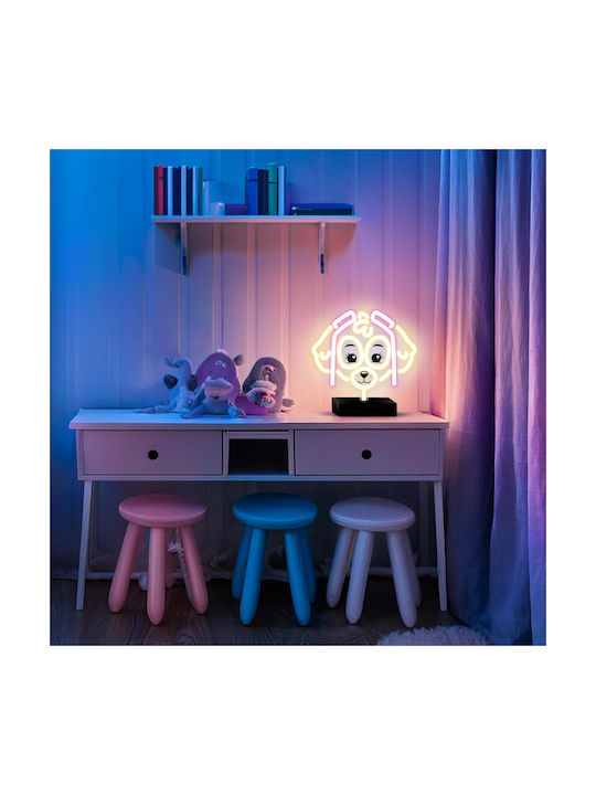 Paw Patrol LED Детско Декоративно Осветление Многоцветен 25x25см