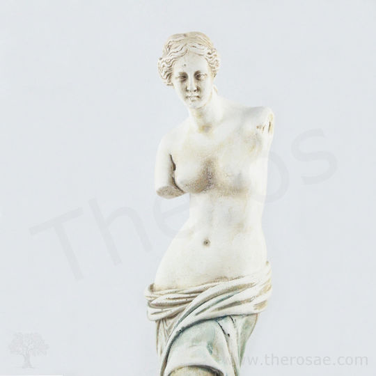 Decorative Statuette Concrete Αφροδίτης 7.5x7x27cm 1pcs