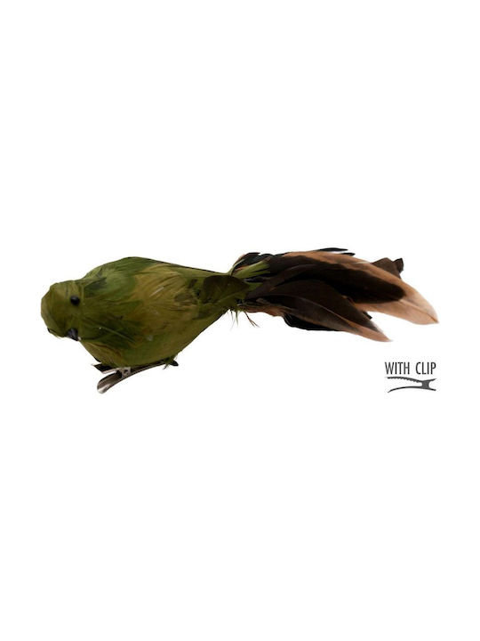 Decorative Bird Hummingbird Clip Green 18x20cm 157.024.0055.09